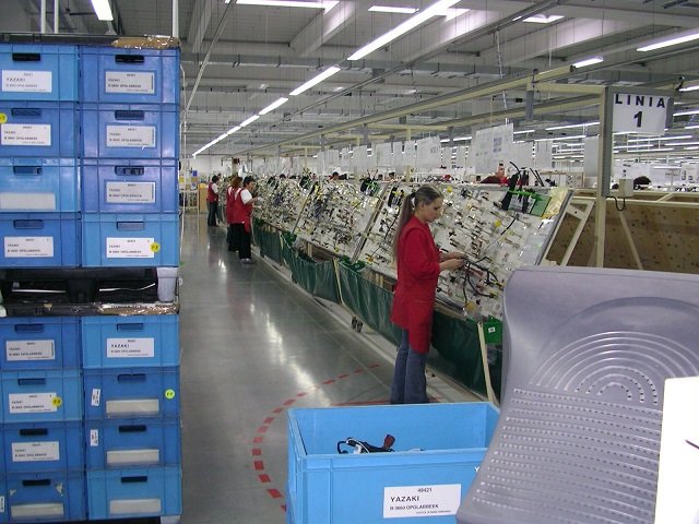 Yazaki Europe Ltd. Tekstil fabrikası ve Tesisleri